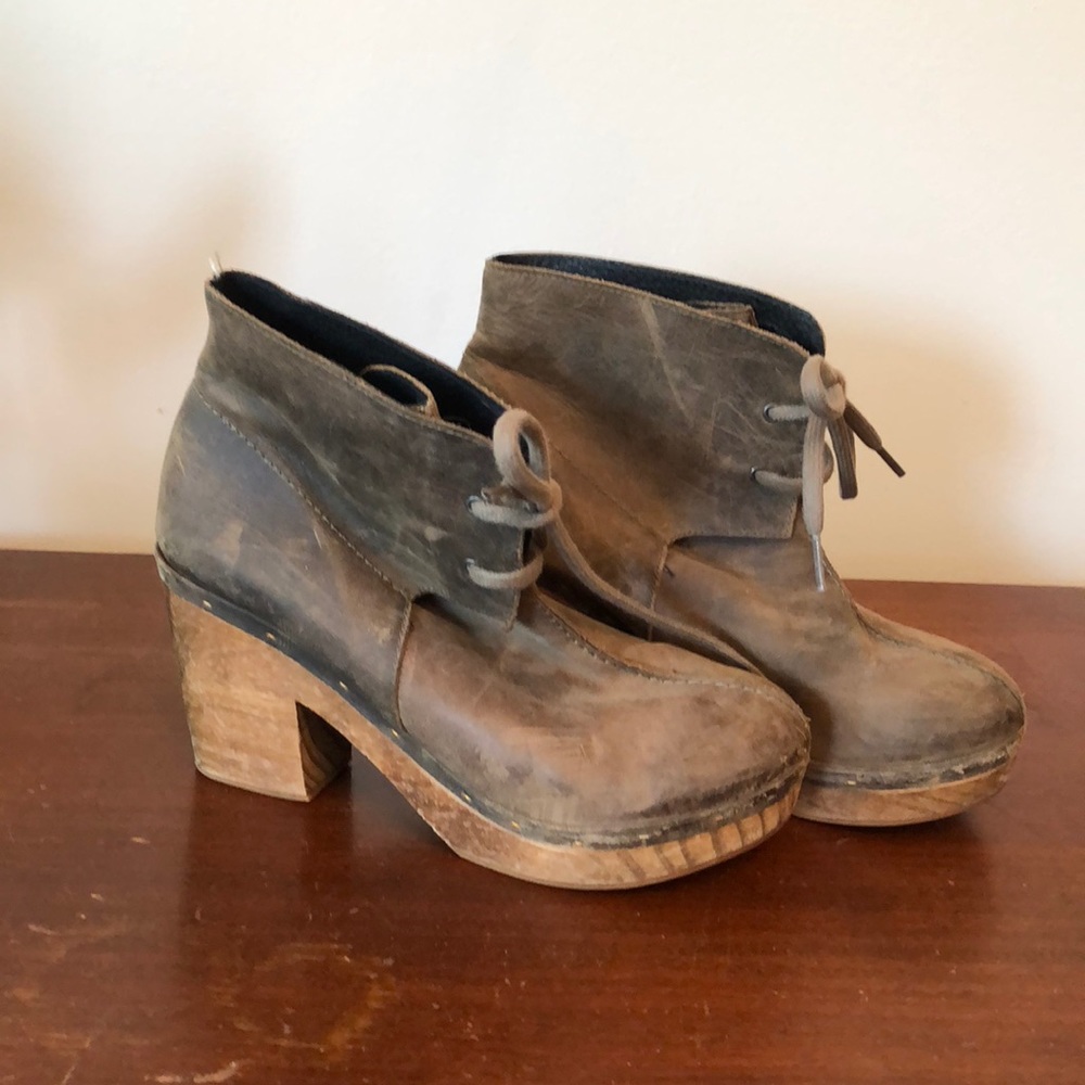 Free People clogs booties